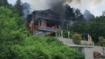 Kastamonu'da Villada Yangın Çıktı