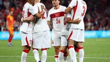 A Milli Futbol Takımı 4 golle galip geldi