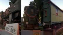 Dış Boyası Eskiyen Atatürk Treni Elden Geçirilmeyi Bekliyor