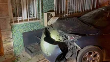 Alkollü Sürücü Doğalgaz Kutusunu Patlattı