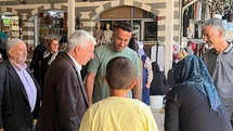 Diyarbakır'da Başkan Karamehmetoğlu Vatandaşlarla Buluştu