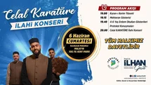 İlahi sanatçısı Celal Karatüre, 6 Haziran’da Malatyalılarla buluşuyor