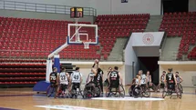 Beşiktaş'ta Tekerlekli Sandalye Basketbolu
