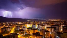 Karabük'te Şimşek Görsel Şöleni