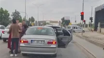 Adana'da Trafikte Kavga Görüntülendi