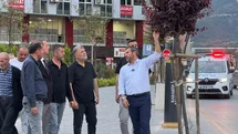 Başkan Çetinkaya tamamlanan çalışmaları inceledi