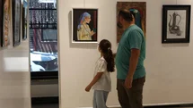 Kartepe'de "Ahenk" Sergisi Sanatseverlerle Buluştu