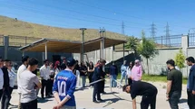 Elazığ’da öğrencilere çadır kurma ve yangın eğitimi