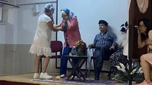 Halk Eğitimi kursiyerleri İngilizce tiyatroyla sahne aldı