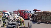 Kırıkhan'da Otomobil Takla Attı
