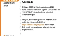 YDUS Sonuçları Açıklandı