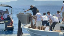 Bodrum’da Hayalet Ağ Temizliği Yapıldı
