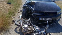 Adıyaman'da Motosiklet Kazası