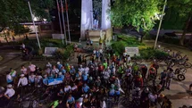 Denizli'de 400 Bisikletli Pedal Çevirdi
