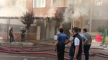 Kocaeli'de Yumurta Dükkanında Yangın