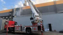 Eskişehir'de Yalıtım Fabrikasında Yangın Çıktı