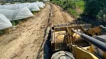 Efeler'de Tarım Yolları Bakımda