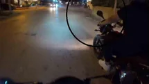 Hatay'da Otomobilin Duvara Çarpma Anları