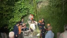 Kastamonu'da Su Kuyusuna Düşen İnek Kurtarıldı