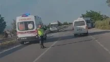 Denizli'de İşçi Servisleri Çarpıştı