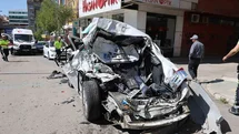 Elazığ'da Freni Patlayan Kamyon Kazası