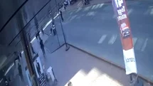 Zonguldak’ta 10 yaşındaki çocuğa motosikletin çarpma anı kamerada