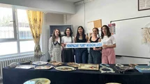 Üniversite öğrencilerinin el emekleri görücüye çıktı