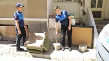 Nazilli Belediyesi’nden kaldırım işgallerine denetim