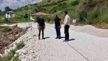 Akçadağ'da Yol Çalışmaları Devam Ediyor