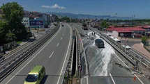 Trabzon'da Viyadük Yıkım Çalışmaları Başladı