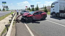 Ankara'da Üç Araçlı Trafik Kazası