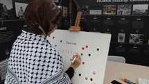 Bursa Teknik Üniversitesi'nde Filistin Nöbeti