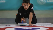 Sivas'ta Floor Curling Şampiyonası Devam Ediyor