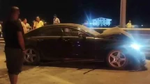 Alkollü Sürücü Bariyerlere Çarptı