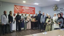 Öğrenci yurdundaki ’Kur’an’ı Kerim ve Hafızlık Kursu’ programı sona erdi