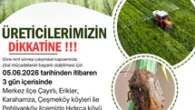 Kırklareli'nde İlaçlı Mücadele Başladı
