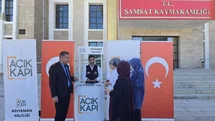 Samsat'ta Açık Kapı Stant Açtı