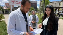 Yüksekova'da Sigarayı Bırakma Seferberliği