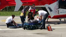 Samsun'a Kalp Krizi Hastası Helikopterle Sevk Edildi