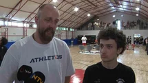 Arturas Milaknis Ankara'da Genç Sporcularla Buluştu