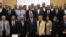 Çorum'da Fahri Hemşehrilik Beratı Takdimi