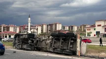 Elazığ'da Trafik Kazası: 2 Yaralı