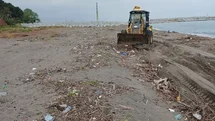 Melenağzı Sahilinde Temizlik Çalışmaları Başladı