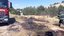 Şanlıurfa'da Orman Yangını Kontrol Altına Alındı