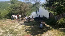 Ordu'da Samanlık Yangını Meydana Geldi