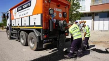 Adıyaman'da Asfalt Yama Robotu Hizmete Girdi