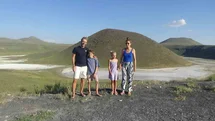 Hollandalı Aile Meke Gölü'ne Hayran Kaldı