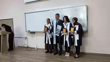 Iğdır Üniversitesi, Türk Dili ve Edebiyatı bölümü mezunlarını plaket ve belgelerle uğurladı