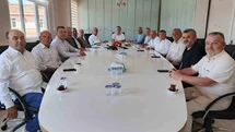 Bafra'da Ziraat Odası Başkanları Toplandı