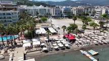 Marmaris'te Halk Plaj Kafe İlgi Görüyor